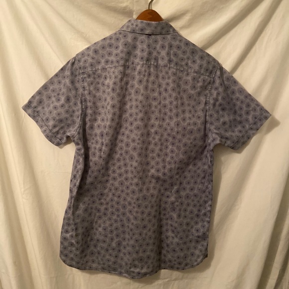 Ted Baker Button down Flower print short sleeve 4 - Picture 6 of 6